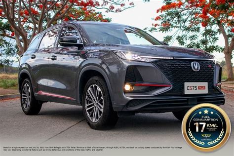 Sporty and smart: The Changan CS75 Plus .